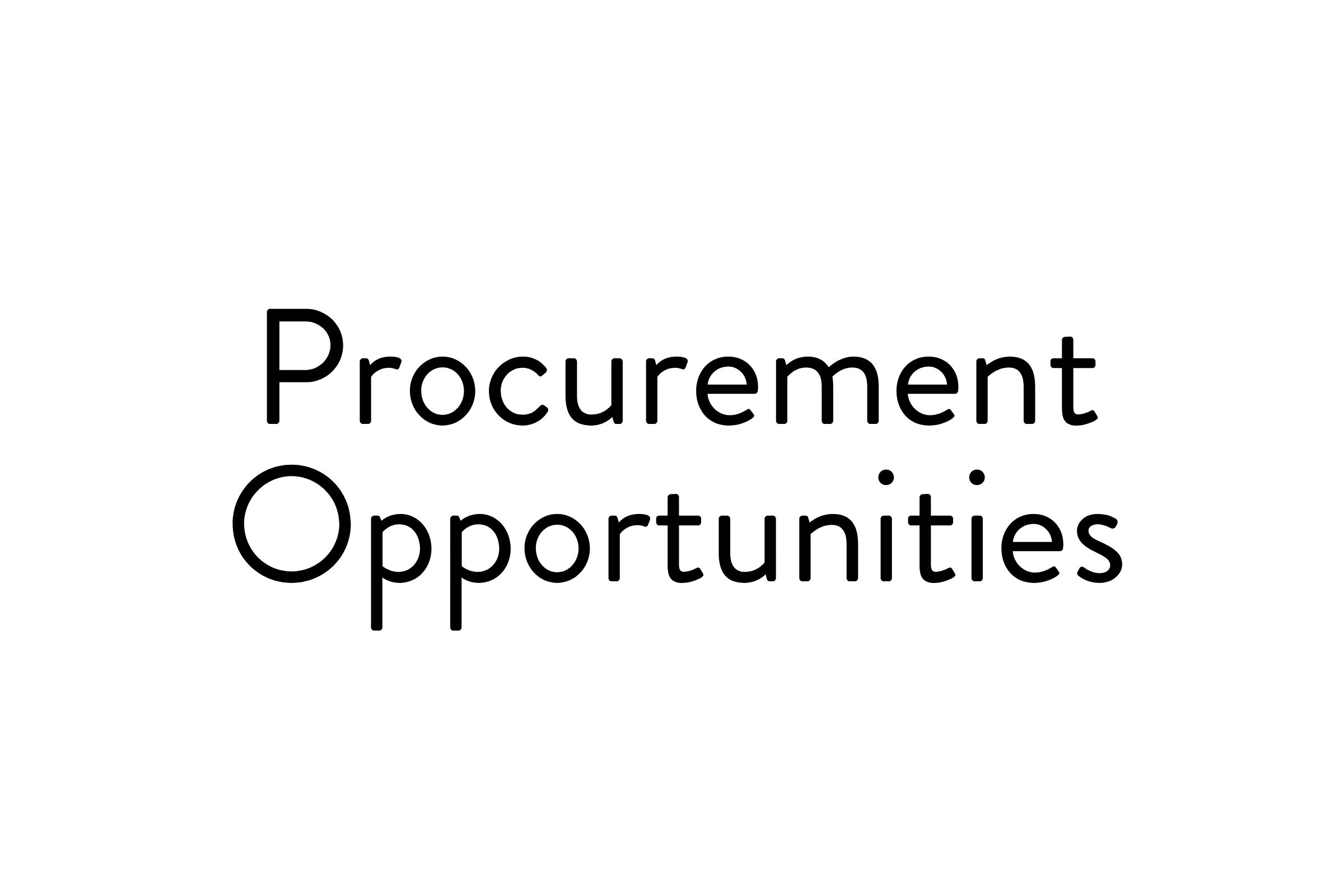 Procurement Opportunities logo