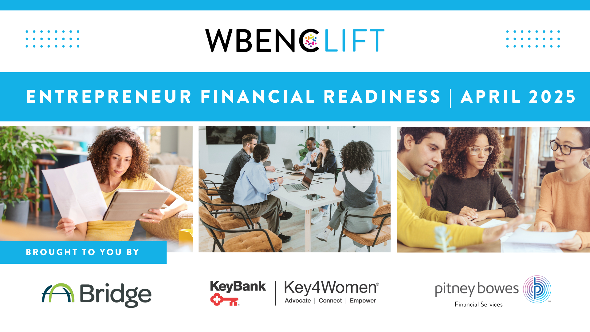 WBENC LIFT Entrepreneur Financial Readiness Logo